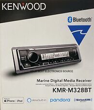 NOVO Receptor de Mídia Digital Marinho Kenwood KMR-M328BT 1-DIN com Bluetooth comprar usado  Enviando para Brazil