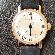 Paul Garnier 21 Joias Relógio de Vento Manual Holanda Camurça Pulseira Preta  comprar usado  Enviando para Brazil
