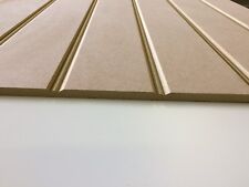 BUMBUM E GRÂNULO RANHURADO / T & G / Tongue & Groove EFFECT MDF Panels 9MM Thick comprar usado  Enviando para Brazil