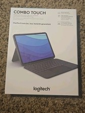Capa teclado Logitech Combo Touch para iPad Pro 11" 1ª 2ª 3ª geração 920-010095 comprar usado  Enviando para Brazil