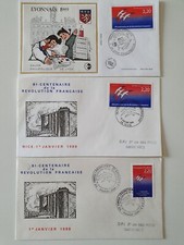Enveloppes 1er jour d'occasion  Remoulins