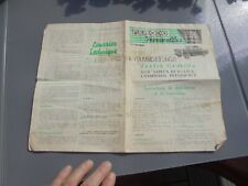 Ancien document ferodo d'occasion Ancien document ferodo d'occasion  Charnay-lès-Mâcon