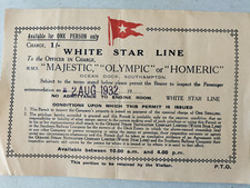 Vintage 1932 white for sale  NOTTINGHAM