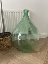 Green vintage demijohn for sale  BIRMINGHAM