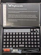 Keyboardio Preonic - teclado compacto, sem fio, ortolinear com estojo e teclas comprar usado  Enviando para Brazil