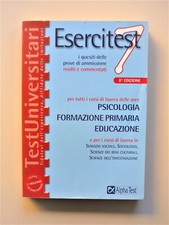 Esercitest psicologia formazio usato  San Mango Piemonte