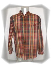 Chemise carreaux marron d'occasion  Foix