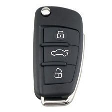 Controle remoto flip para Audi A1 A3 A4 B7 A6 C6 TT Q3 Q7 estojo chave 3 botões chaveiro. comprar usado  Enviando para Brazil