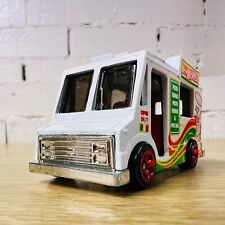Food Truck Bom Humor Mordida Rápida Branca 2014 HW City Works Pizza Van, usado comprar usado  Enviando para Brazil