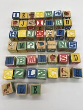 Classic wood alphabet for sale  Saint Paul