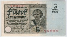 Banknote rentenmark 1925 gebraucht kaufen  München