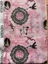 Stoffrest rosa 1m gebraucht kaufen  Vöhl