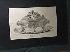 Soupière argent gravure d'occasion  Rouen-
