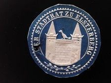 Siegelmarke stadtrat elsterber gebraucht kaufen Siegelmarke stadtrat elsterber gebraucht kaufen  Großostheim