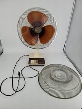 Ventilador de mesa oscilante Mastercraft CTC120 12" 3 Spd. Funciona rachadura, sem clipes. Como está comprar usado  Enviando para Brazil