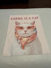 Karma cat canvas for sale  Altus