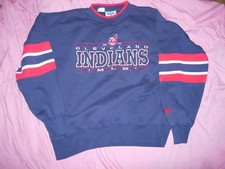Felpa cleveland indians usato  Spedire a Italy