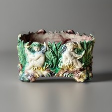 Antique majolica footed for sale Antique majolica footed for sale  BARNSTAPLE