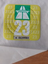Autobahn vignette 2023 gebraucht kaufen  Übach-Palenberg