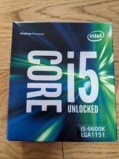Intel core 6600k for sale  SEVENOAKS