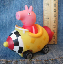 Usado, Boneco de Vinil PEPPA PIG MINI YELLOW ROCKET BUGGY CAR 3" Jazwares THK4 comprar usado  Enviando para Brazil