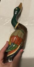 carved wood goose for sale  West Blocton