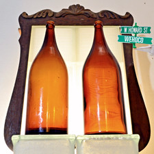 Antique amber brown for sale  Hibbing