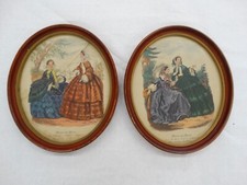 Two vintage miroir d'occasion  Expédié en Belgium