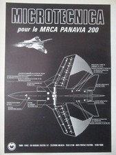 6/1975 PUB MICROTECNICA TORINO MRCA TORNADO PANAVIA 200 CONTROL SYSTEM FRENCH AD comprar usado  Enviando para Brazil