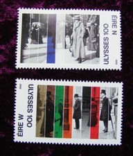 Ulysses 100 Commemorative Pair Of Irish Stamps James Joyce N And W Rate Mint comprar usado  Enviando para Brazil