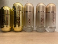 Perfume vazio VIP 212 e 212 5 frascos de vidro recarregáveis em ótimo estado, usado comprar usado Perfume vazio VIP 212 e 212 5 frascos de vidro recarregáveis em ótimo estado, usado comprar usado  Enviando para Brazil