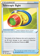 Pokemon TCG | Mira telescópica (160/185) [espada e escudo: tensão vívida] moderada comprar usado  Enviando para Brazil
