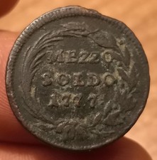 Moneta mezzo soldo usato  Olbia
