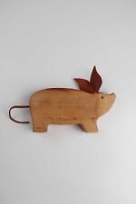 Holzschwein kerzenhalter kerze gebraucht kaufen  Hamburg