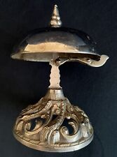ANTIGO SINO DE RECEPÇÃO DE HOTEL BALCÃO DE LOJA DE METAL FUNDIDO , usado comprar usado  Enviando para Brazil