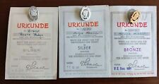Urkunde sportabzeichen ddr gebraucht kaufen  Dresden
