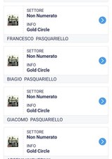 Linkin park biglietto usato  Caserta