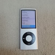 Apple iPod Nano 4. generacji 16GB model A1285 - 2533 utwory - słaba bateria - DARMOWA WYSYŁKA na sprzedaż  Wysyłka do Poland