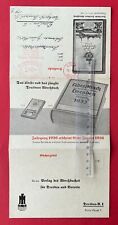 Reklame dresden 1935 gebraucht kaufen  Dresden