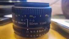 nikon af nikkor 50mm f 1 8d lens for sale nikon af nikkor 50mm f 1 8d lens for sale CAMBRIDGE