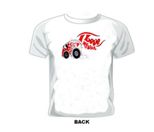 Usado, Camiseta Vintage BOOGIE VAN/GASSER/DRAG/NASCAR/SPRINT/RACE "I AMO MINHA VAN". comprar usado  Enviando para Brazil