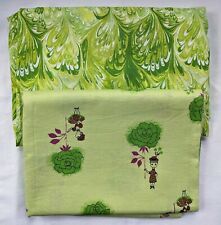 Lot green fabrics for sale  Shipping to Ireland