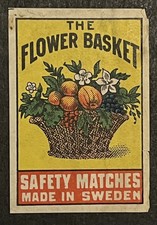 Travelstamps sweden matchbox for sale  Falkner