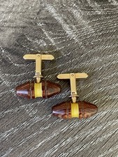 Hickok wooden cufflinks for sale  Santa Ana