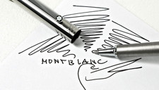Vintage montblanc slimline gebraucht kaufen  Hamburg