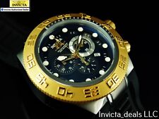 Raro Invicta 50mm SUBAQUA NOMA IV cronógrafo suíço mostrador preto relógio tom dourado comprar usado  Enviando para Brazil