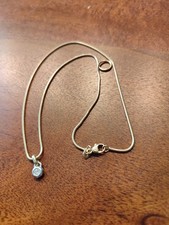 Dünne goldkette anhänger gebraucht kaufen  Hattersheim