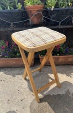 Vintage folding stool for sale  MALTON