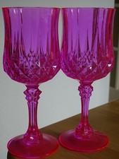 Vintages water glasses d'occasion  Expédié en Belgium