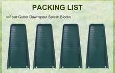 Gutter downspout extensions for sale  Kingston